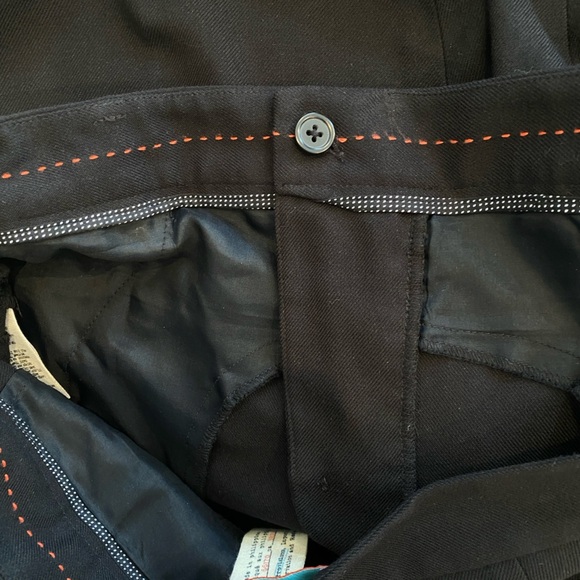 Anthropologie cartonnier lou taper trousers black size 10 - Picture 7 of 12